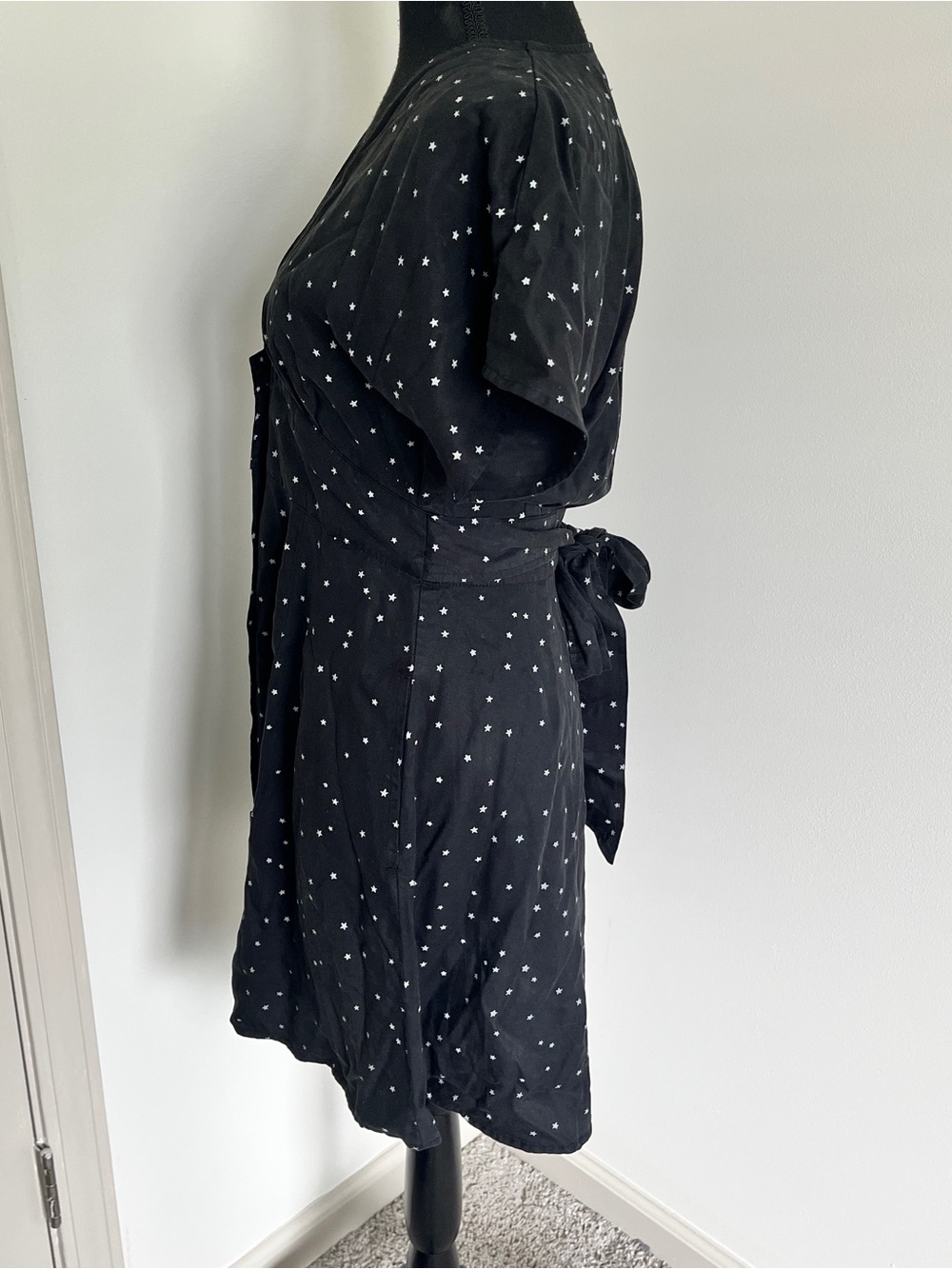 Marine Layer Camila Eclipse Star Print Mini Dress Sz S Lyocell - Picture 7 of 11